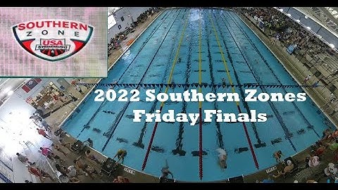 Southern zones swimming qualifying times 2023