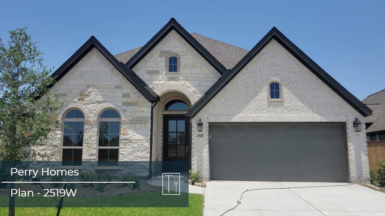 Perry Homes 2519W Inventory Home Tour Tavola YouTube