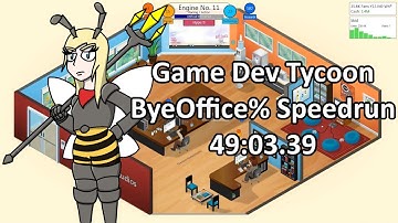 [PB] Game Dev Tycoon ByeOffice% Speedrun (49:03.39) | TheMadWasp