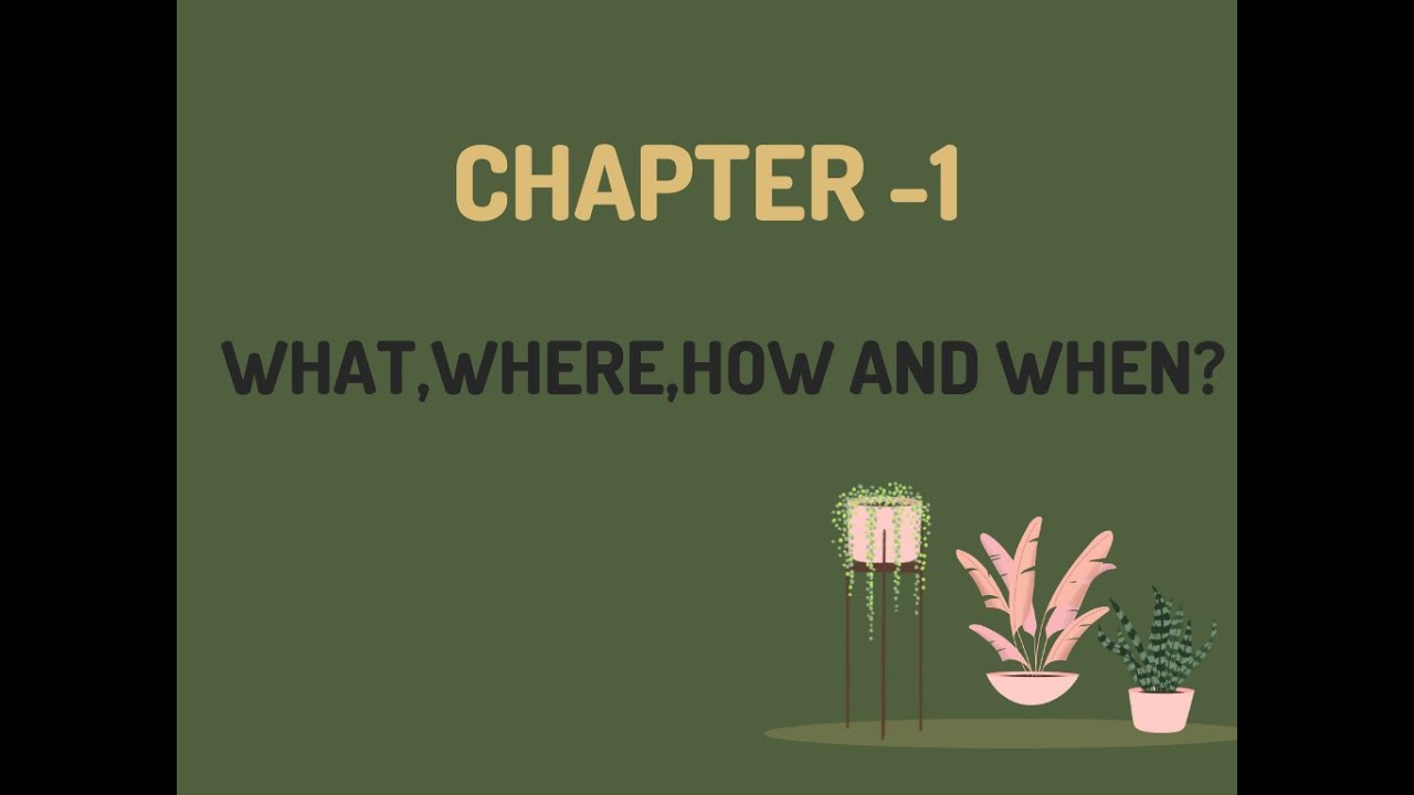 what where how and when class 6 history |what where how and when - YouTube