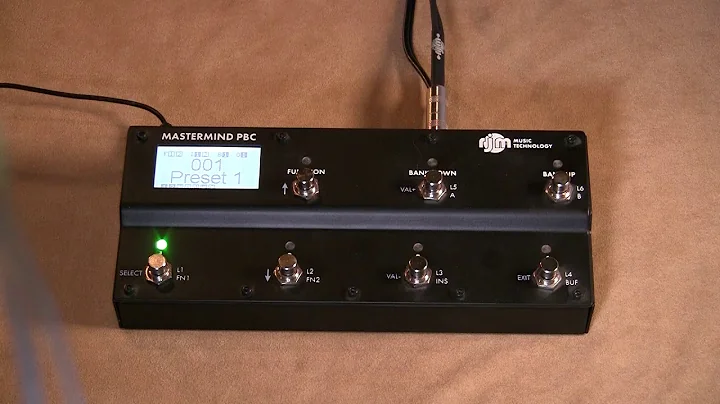 How to use the Split Mono feature on the Mastermind PBC/6X by RJM Music