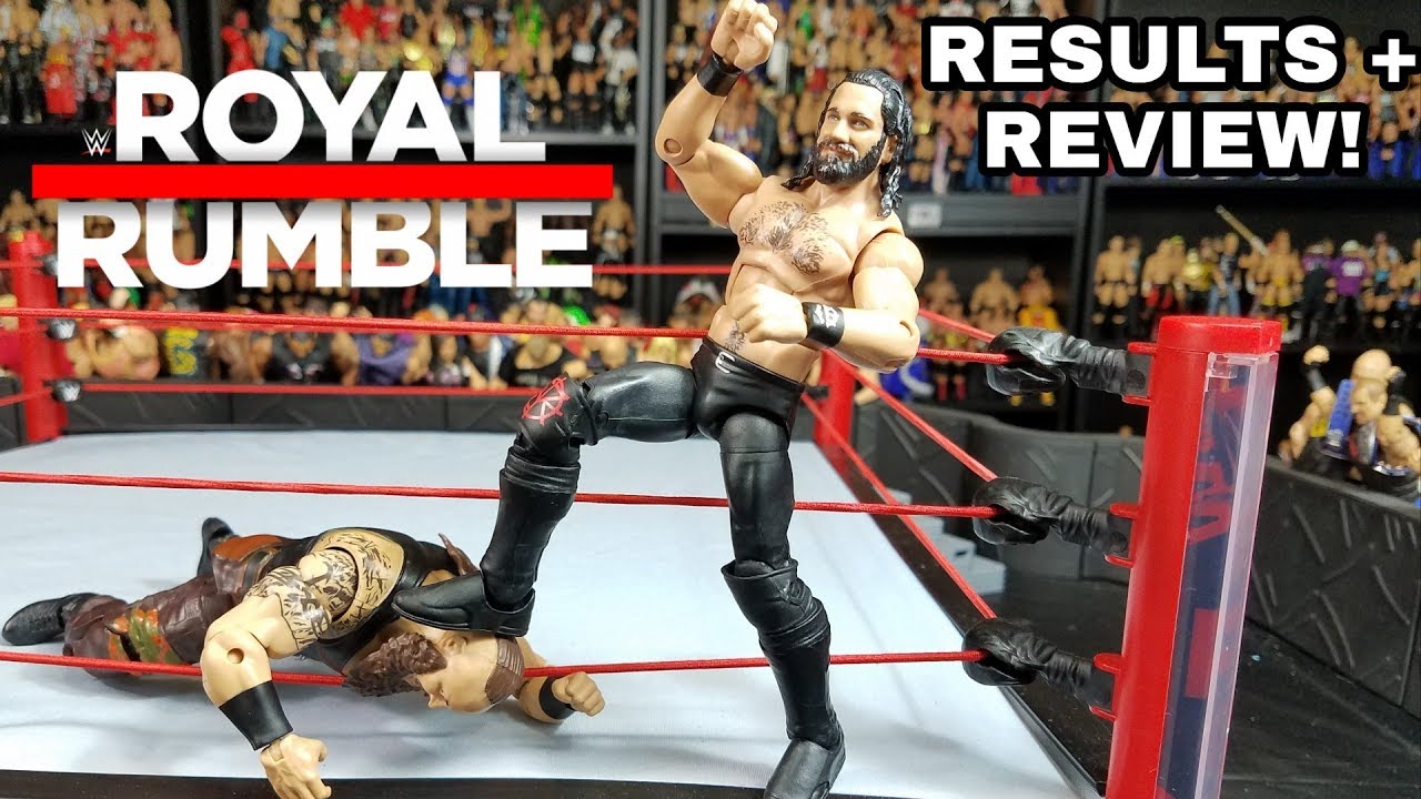WWE ROYAL RUMBLE RESULTS & REVIEW 2019 WWE FIGURES YouTube