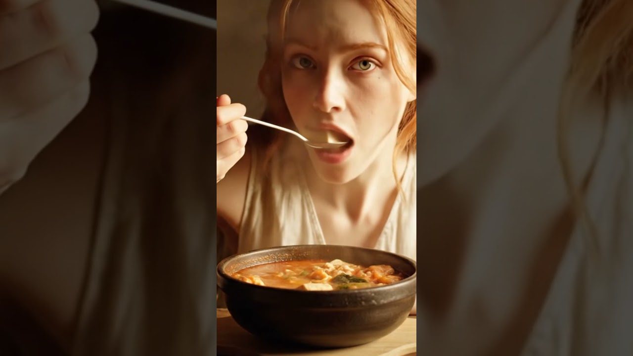 Savory Sundubu Jjigae Eating Sounds 🥘 Relaxing ASMR to Calm You Down  