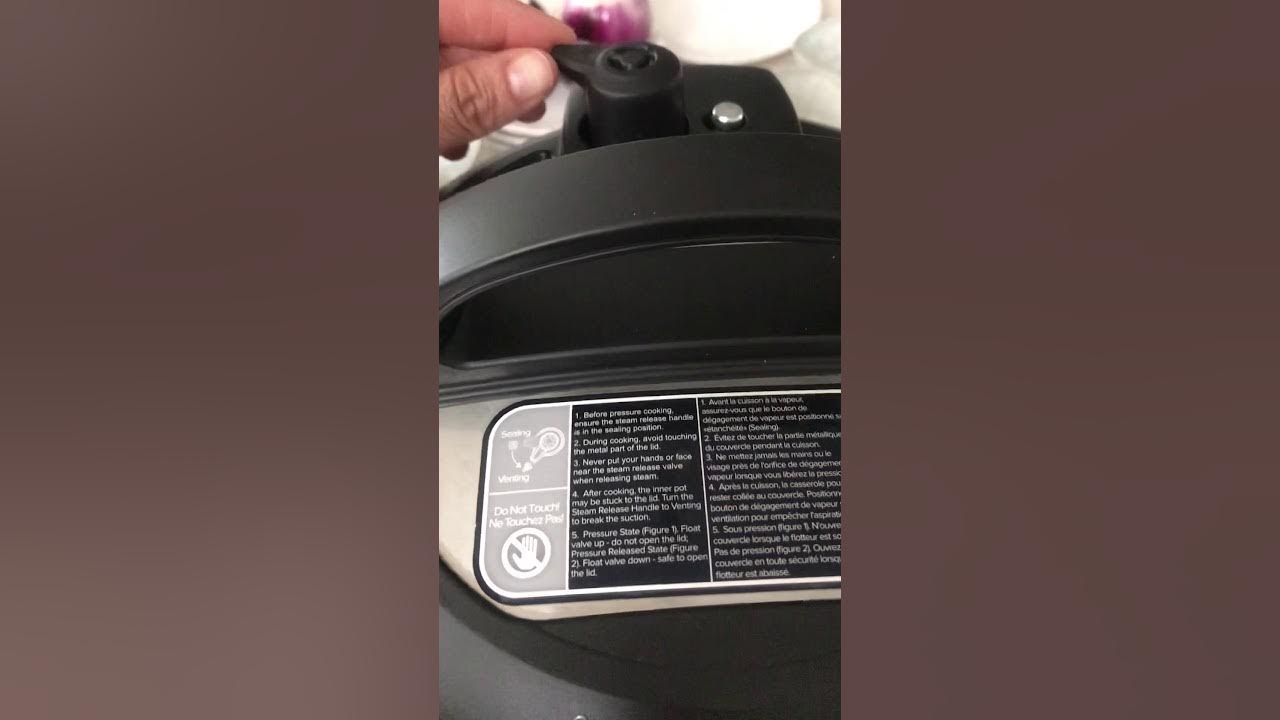 Instant Pot Steam Release YouTube