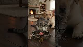 Cat, Dog &amp; Two Mice｜When the Mousetrap Fails?! 🐭🐱🐶