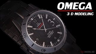 3D Modeling| Omega Watch