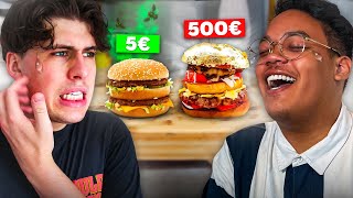 FAST FOOD VS LUXE !! (avec TheoBabac)