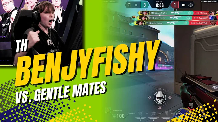 TH Benjyfishy's Crispy 4k Against Gentle Mates | VCT EMEA 2025 Kickoff
