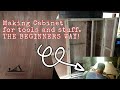 Basic and simple cabinet for tools and stuffs / The Beginners way!