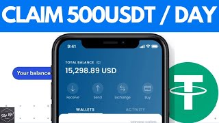 How To Earn FREE 500 USDT In Trust Wallet Per Day | Make Money Online | Work From Home screenshot 4