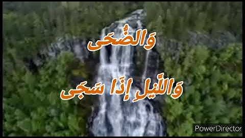 سورة الضحى بتلاوة الشيخ محمد عبد الكريم