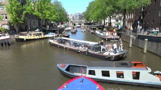 Drukte op de Korte Prinsengracht Amsterdam