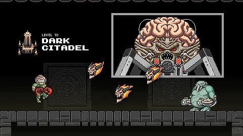 MiniDoom 2 - Stage 14, Dark Citadel (Arcade, Ultra-Violence) (ALL SECRETS)