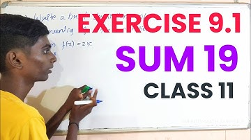 TN Class 11 Maths Limits and Continuity Exercise 9.1 Q.No.19 Differential Calculus TN Syllabus