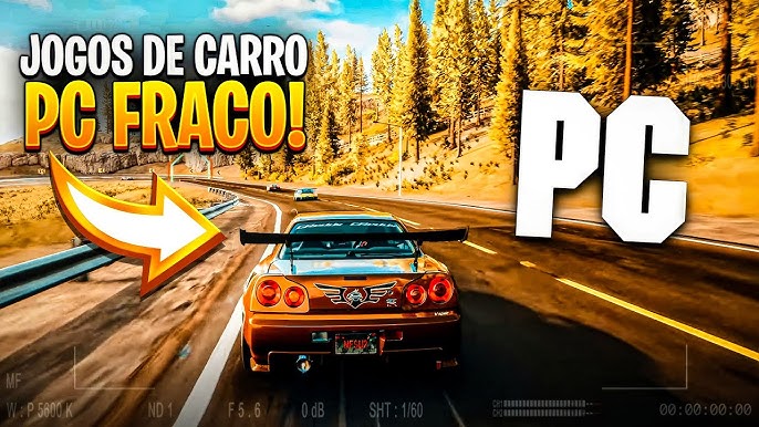 MELHORES JOGOS DE CORRIDA PARA PCS FRACOS I 1GB RAM I 2GB RAM I LINKS  DOWNLOAD 