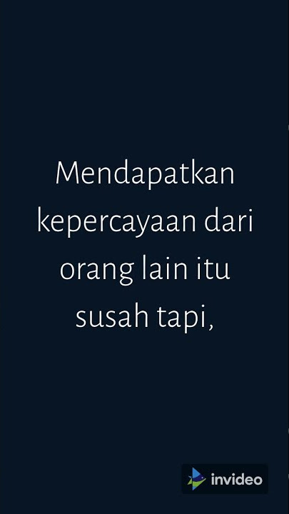 Menjaga Kepercayaan