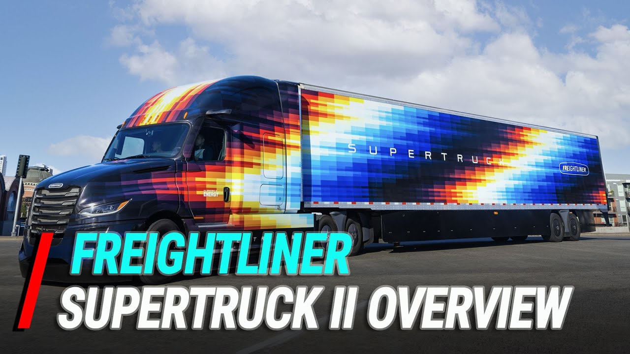 Freightliner SuperTruck II Debuts With Active Aero, Efficient