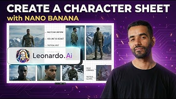 Create a Character Sheet with Nano Banana in LEONARDO AI