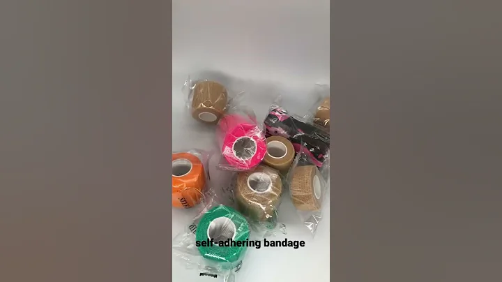 Self-adhering bandage