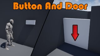 Button And Door System | Open A Door Somewhere Else In The Level - Unreal Engine Tutorial
