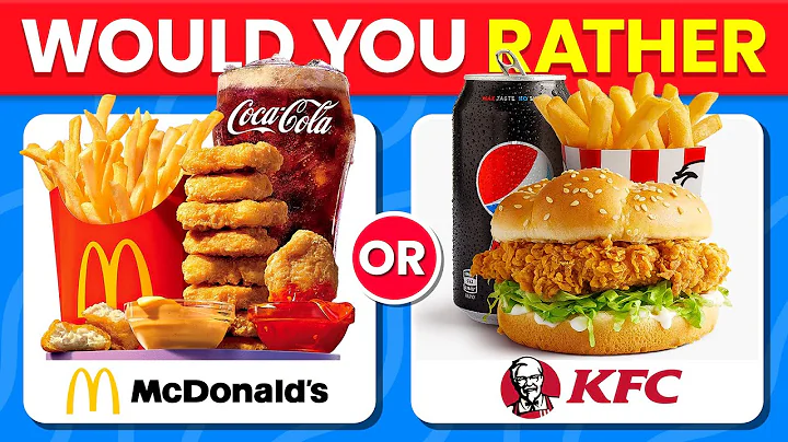 Would You Rather...? FAST FOOD Edition 🍔🍟