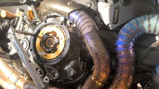 DUCATI MONSTER 1200S Clear Clutch Cover Install