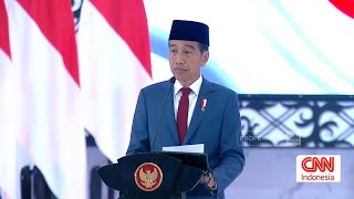 FULL Pidato Presiden Jokowi di Rapim TNI-Polri