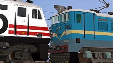 Loco Failed of Mahamana Express || Rescue By CNB WAG7 in Indian Train Simulator