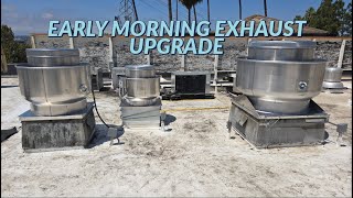 EARLY MORNING EXHAUST UPGRADE