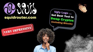 Famous SQUID ROUTER - Best Way to Swap Between Chains - Converting USDT to BITCOIN Live (SwapX? NEVER) Profile