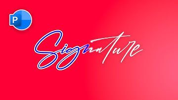 How to ANIMATE your SIGNATURE in PowerPoint? - PowerPoint Tutorial