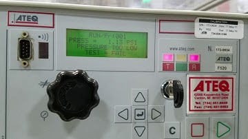 Ateq 173-0634 errors