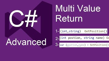 C# Advanced: Return multiple values from single method