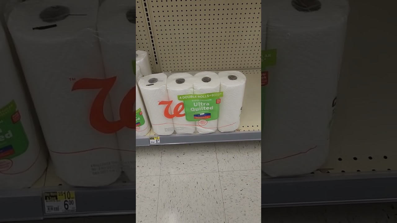 Walgreens paper clearance 