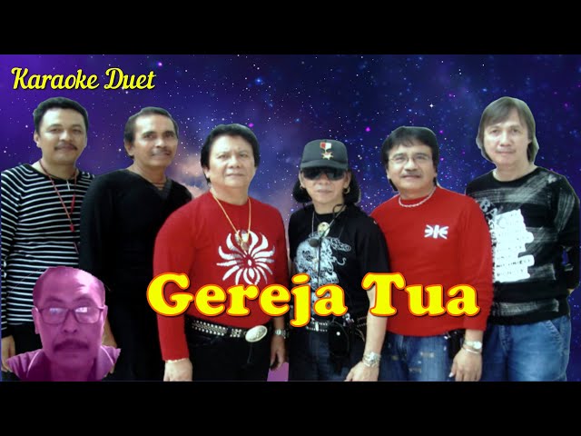 GEREJA TUA ~ KARAOKE DUET ~ Lagu Panbers ~ Cover Vokal Pria Lik Babang class=