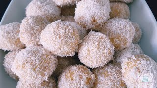 Recette boules de coco ou gâteaux richbond hyper fondant / وصفة حلوة كرات جوز الهند اللذيذة