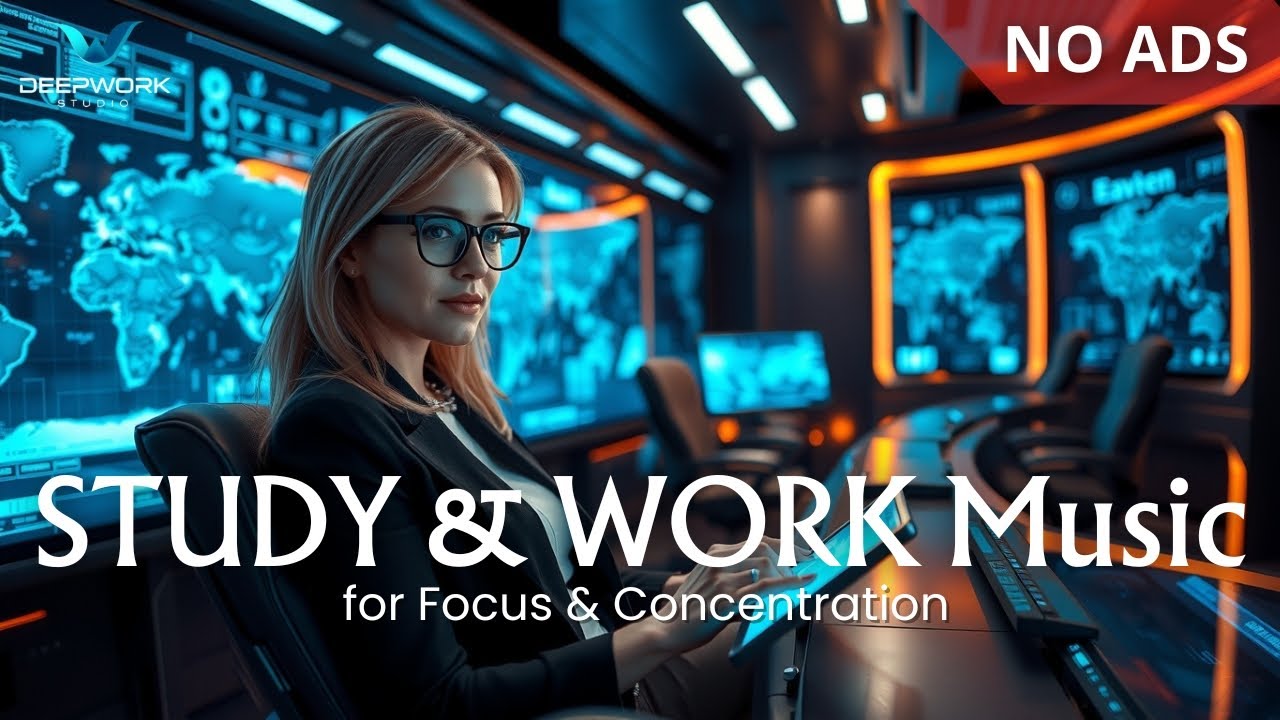 Creative Flow & Focus Music | Deep Work Ambient for Stress Relief 🏞️