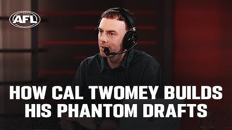 How Cal Twomey builds his AFL Phantom Drafts | AFL
