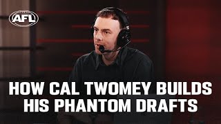 How Cal Twomey builds his AFL Phantom Drafts | AFL