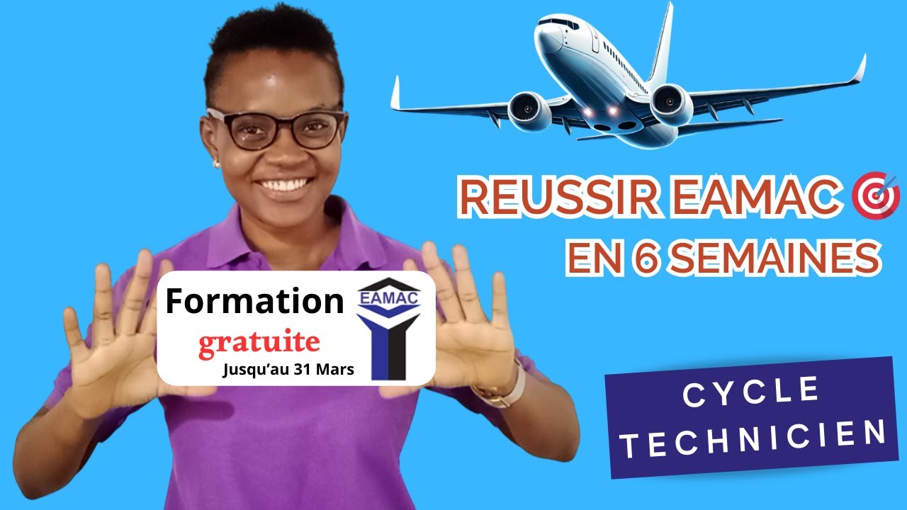 🚀 𝐑𝐞́𝐮𝐬𝐬𝐢𝐬 𝐥𝐞 𝐂𝐨𝐧𝐜𝐨𝐮𝐫𝐬 𝐄𝐀𝐌𝐀𝐂 (Cycle Technicien) avec Cette Formation Gratuite ! 🎯