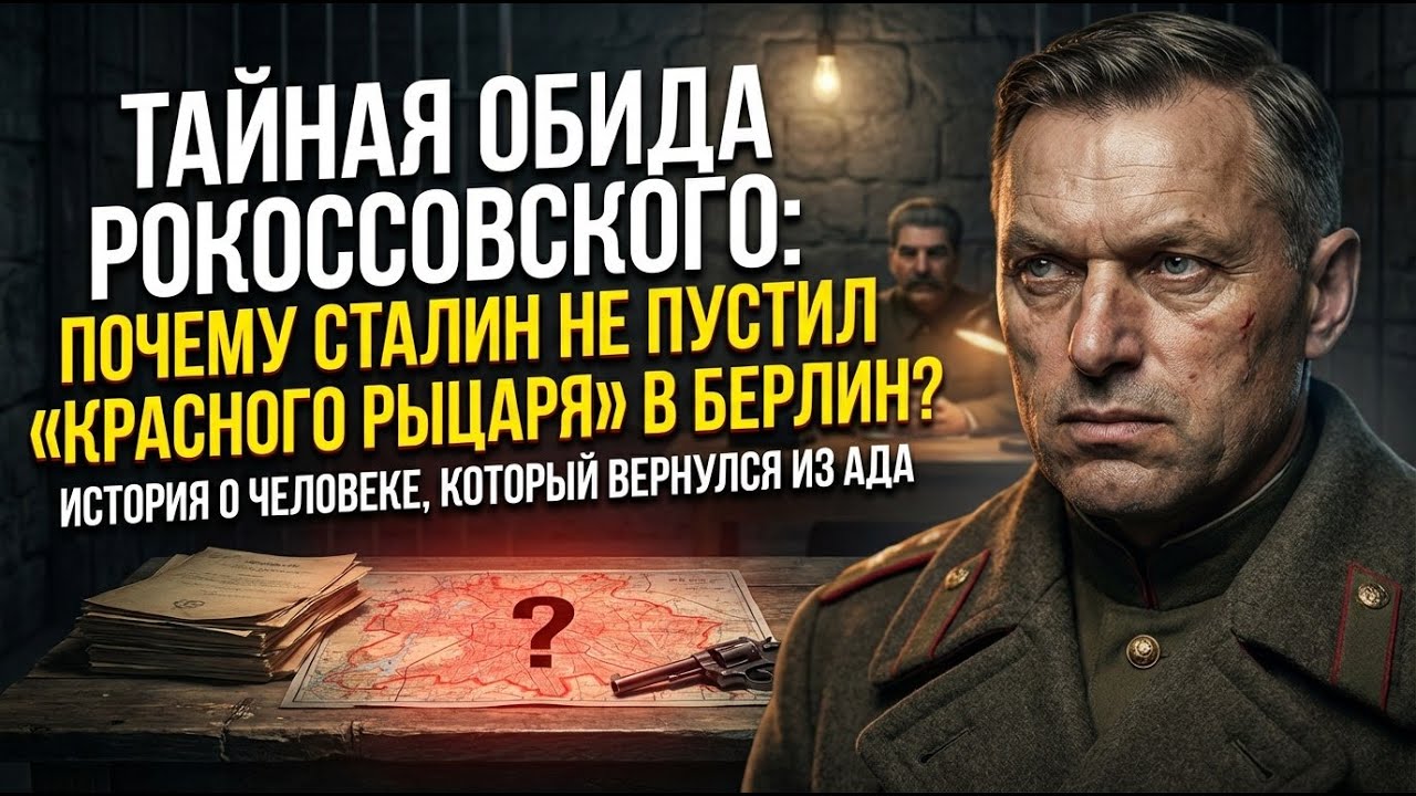 Тайная обида Рокоссовского: Почему Сталин не пустил «Красного рыцаря» в Берлин?