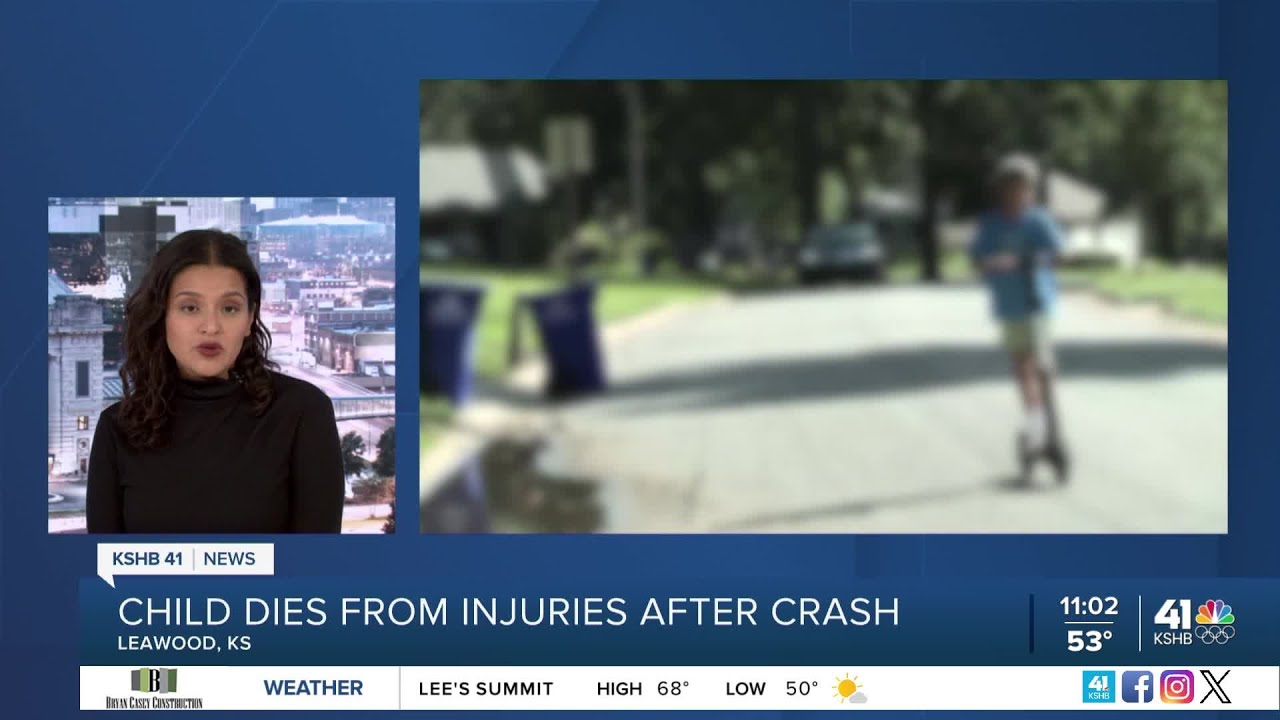 Leawood boy dies from injuries after being struck while riding e-scooter