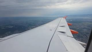 Easyjet A320 approach & landing Basel (rwy. 15)