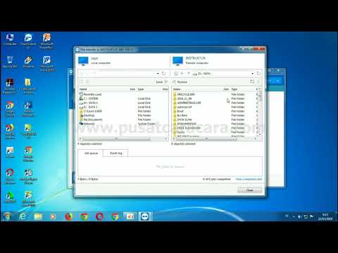 Video: Cara Mentransfer File Ke PDA