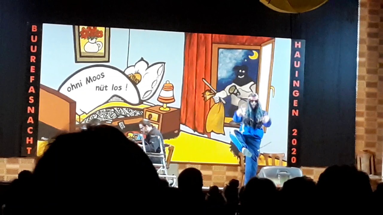 Bauernfastnacht Hauingen 2020/ Zunftabend / Sparmasnahemen im Altenheim
