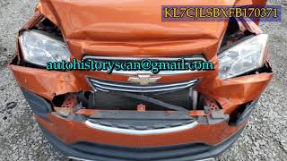 KL7CJLSBXFB170371 Chevrolet Trax 1Lt 2015
