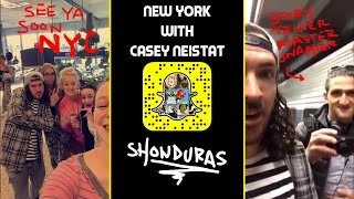 New York W/ Casey Neistat - Snapchat Stories - Shonduras