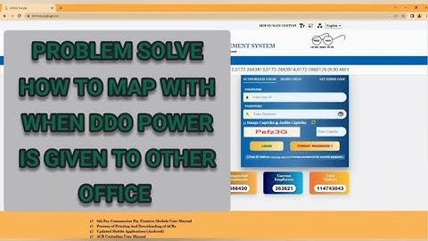 iHRMS solutions/issue how to map DDO from other office|Plz subscribe channel| #hrms #ihrms #solution