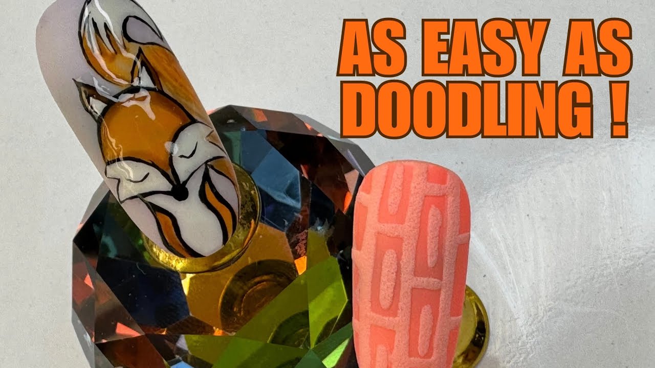 Nail Art Secrets & Tricks| Golden Nail Art Hacks | Gel x | Nail Art | Fox🦊