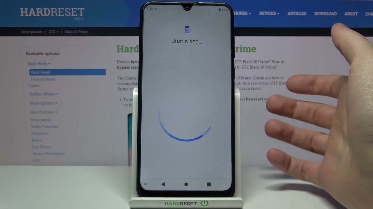 How to activate Set Up Process on ZTE Blade 10 Prime | Set Up Process on ZTE Blade 10 Prime